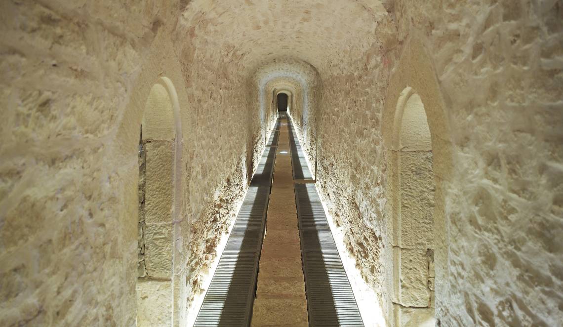 The casemates of the Musée Dräi Eechelen