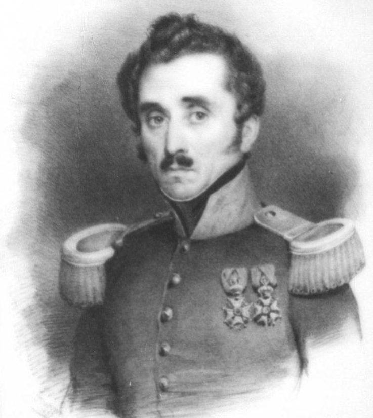 Jacques Sturm, Le colonel François Borremans, 1837