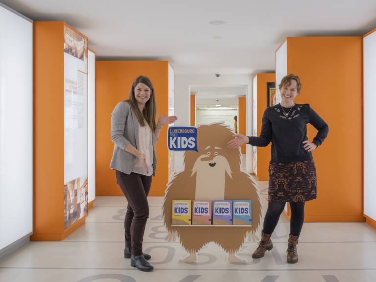Start des Rundgangs mit dem Maskottchen Wulles