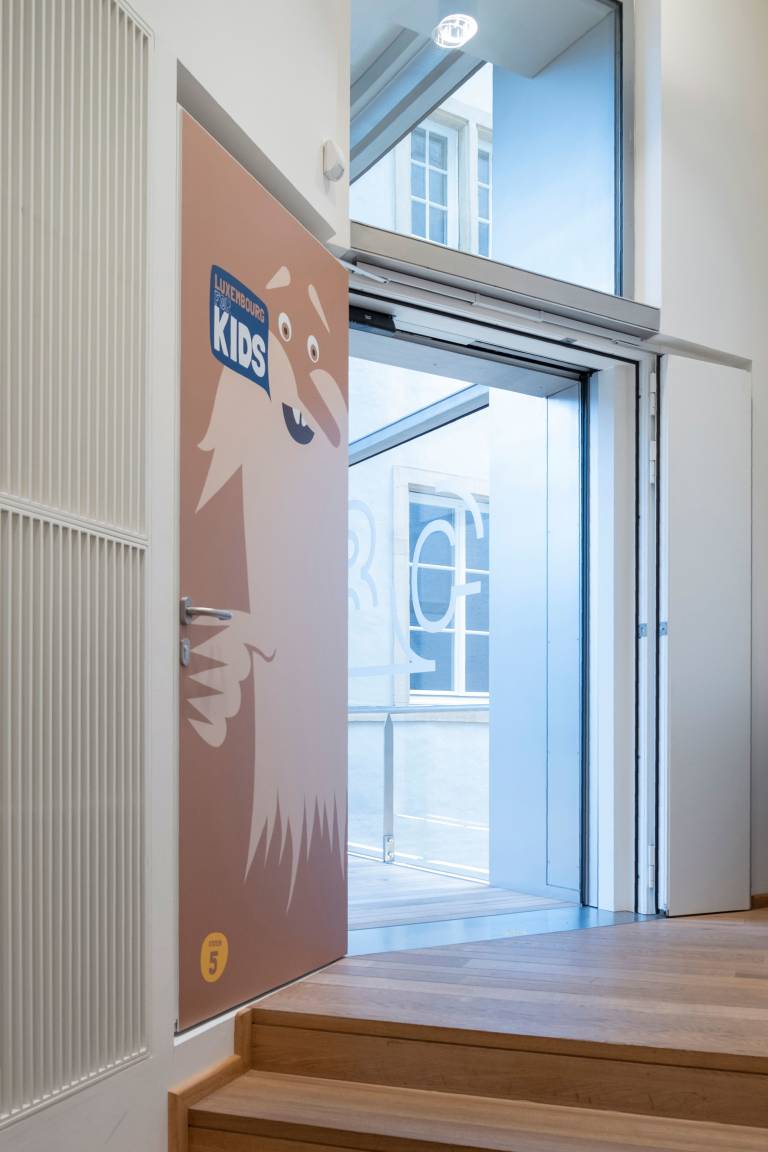 Ansicht eines Teils des Rundgangs Luxembourg for Kids